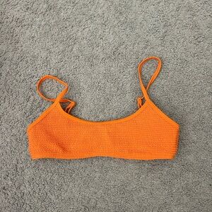 PacSun Bright Orange Bikini Top